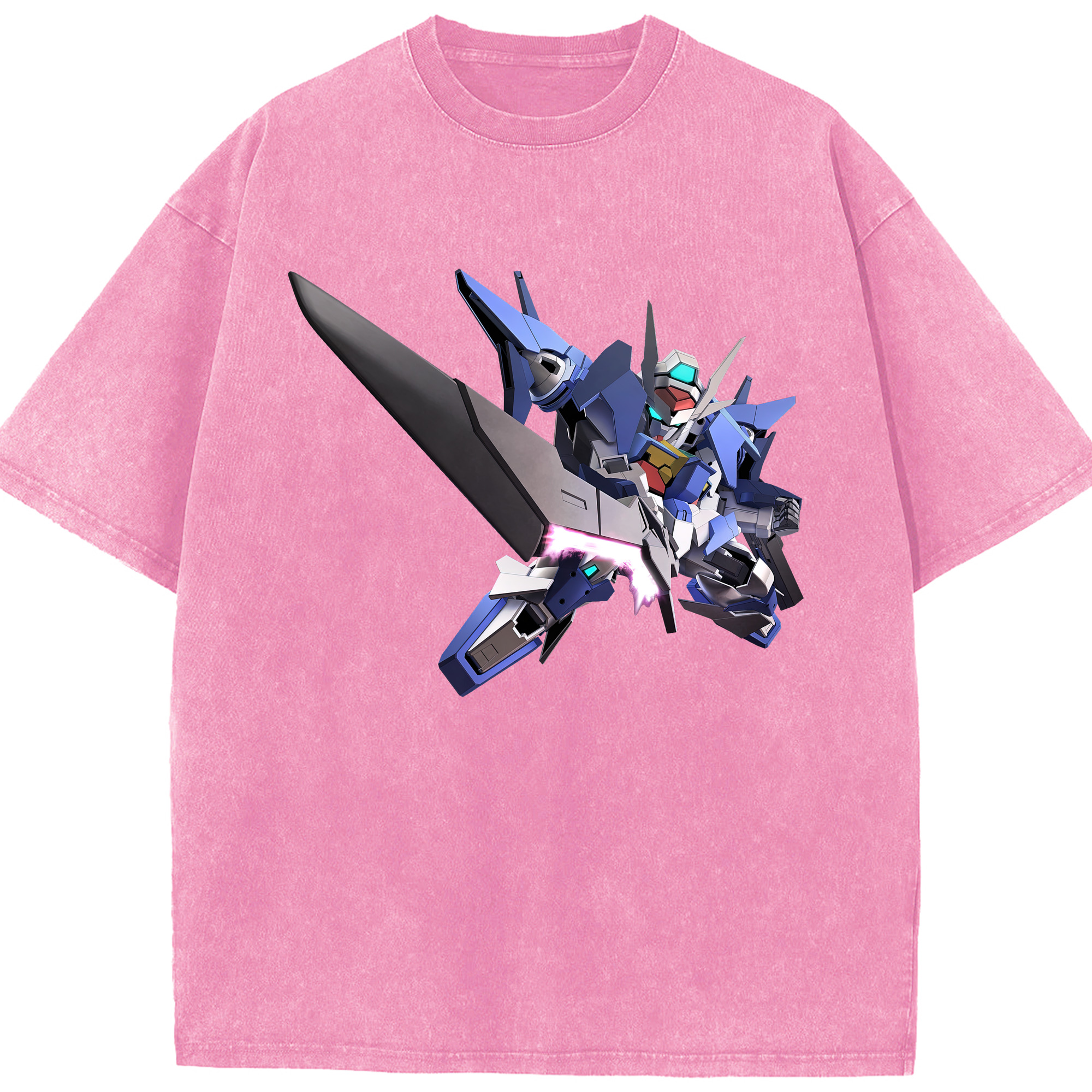 （画像用） 機動戦士ガンダム Mobile Suit Gundam 綿100% ヴィンテージ風 半袖Tシャツ（フロントプリント）